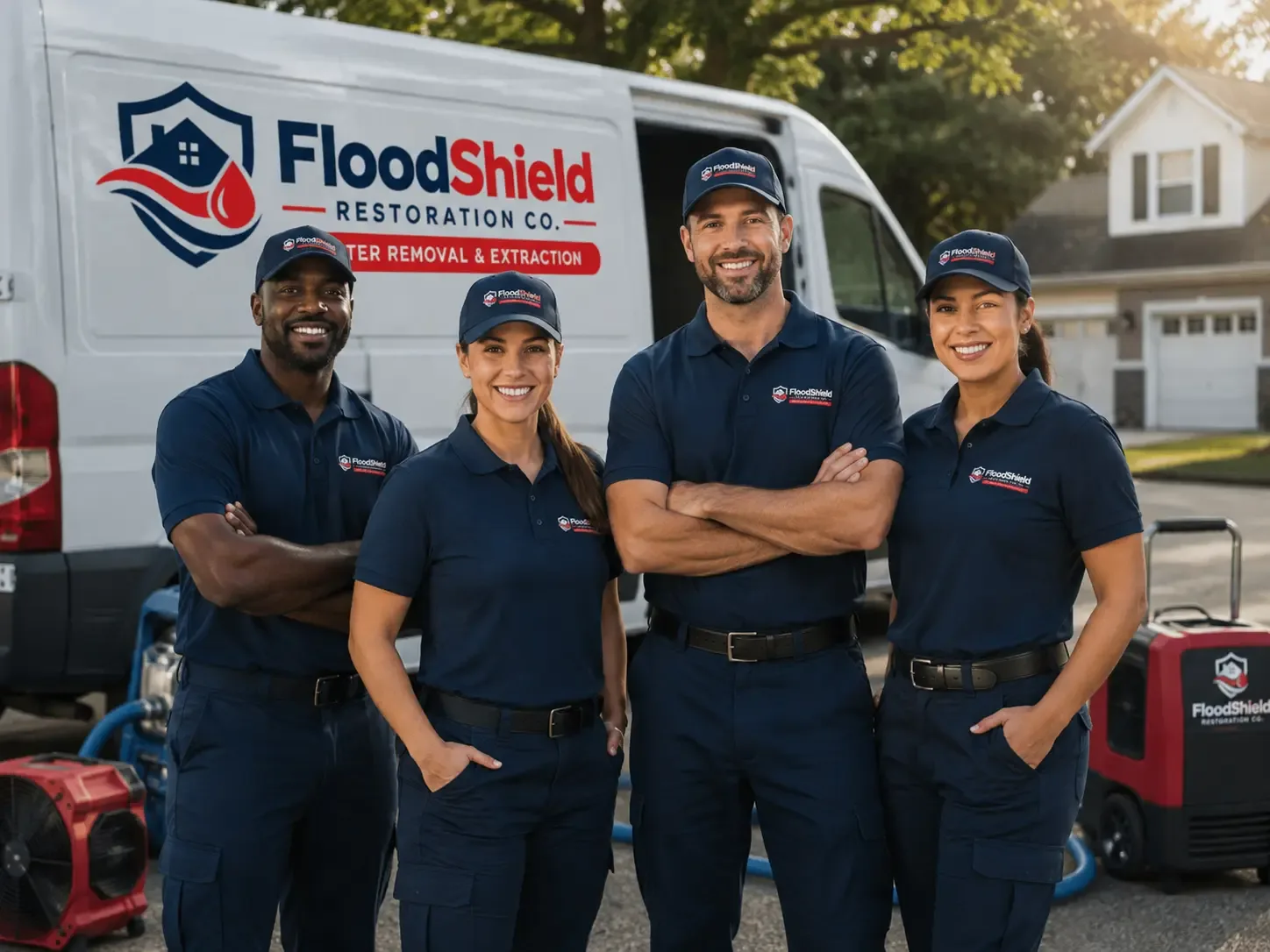 Flood Damage Restoration company in Ridgeville Corners, OH